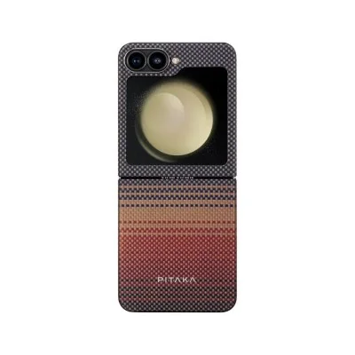 Cover Samsung Z Flip 6 Slim Case Pitaka - Sun Set